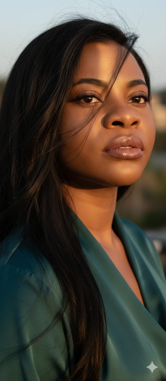 Sarah Nkansah, full-stack developer, smiling in a professional portrait